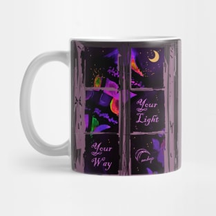 Luz en tu Camino Lilac Mug